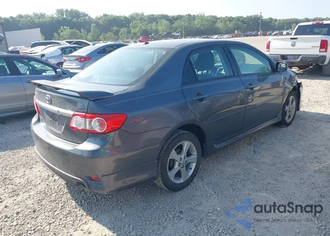 2011 Toyota Corolla S from USA, damaged, VIN 2T1BU4EE4BC598014
